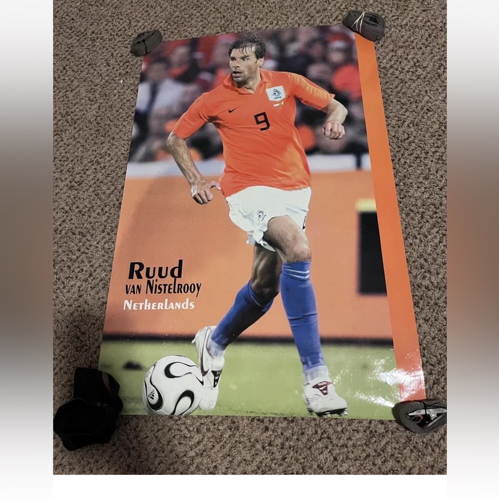 Ruud Van Nistelrooy Poster Netherlands